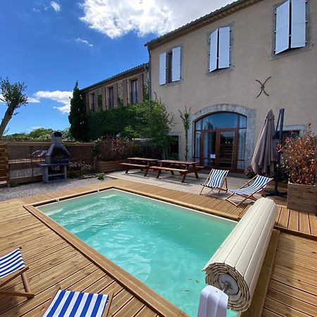 Maison, Canal Du Midi Piscine Homps  Exterior foto